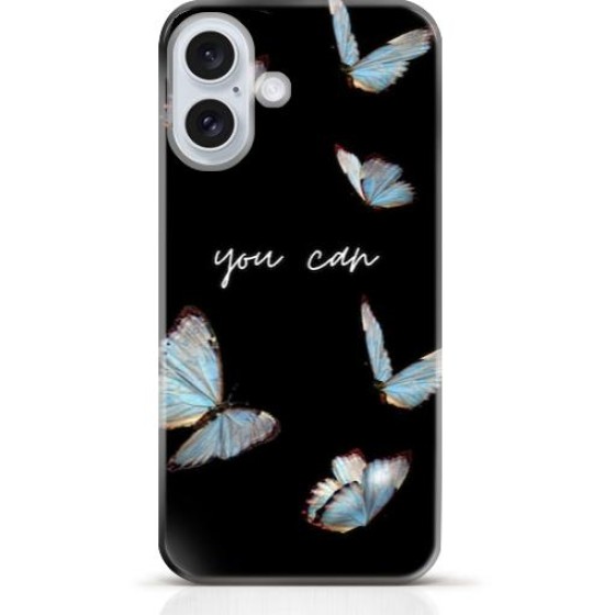 Butterfly iPhone 16 Plus case Style 1
