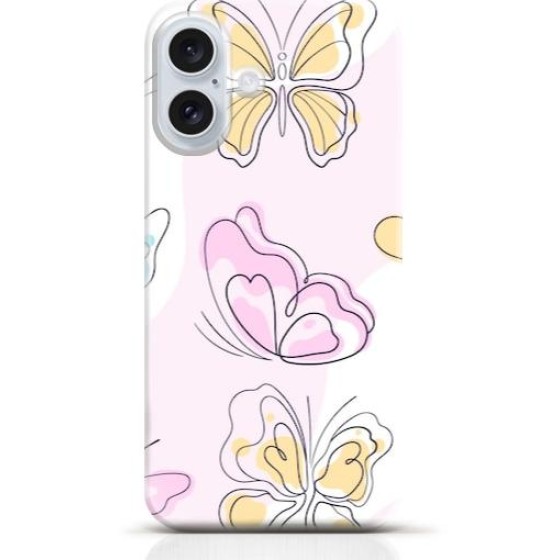 Butterfly iPhone 16 Plus case Style 9