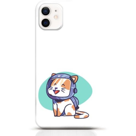 Cat iPhone 12 mini case Style 12