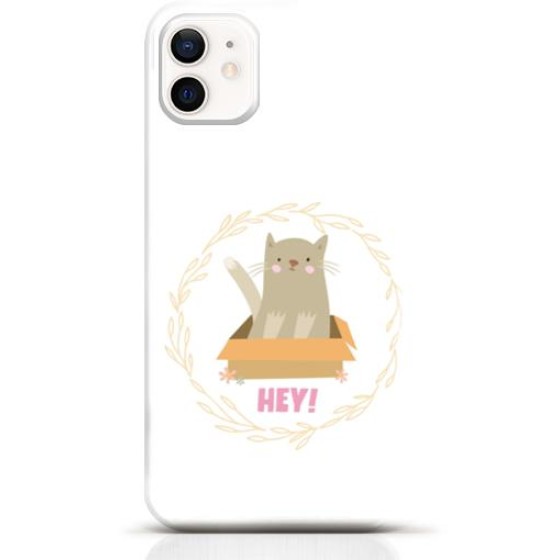 Cat iPhone 12 mini case Style 4