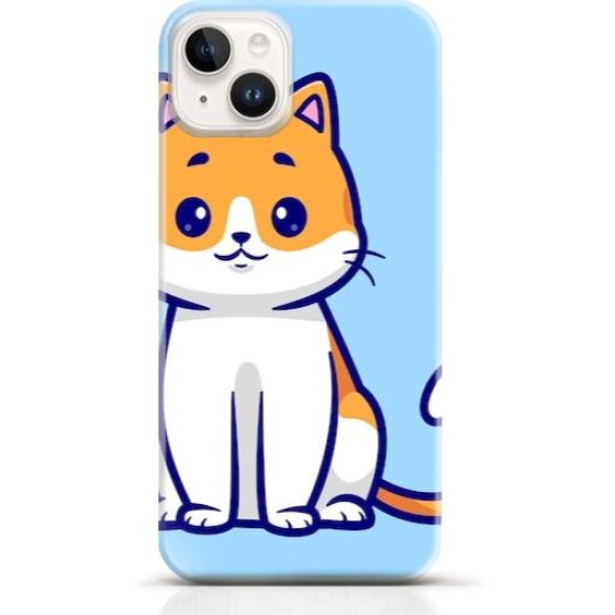 Cat iPhone 15 Plus case Style 24