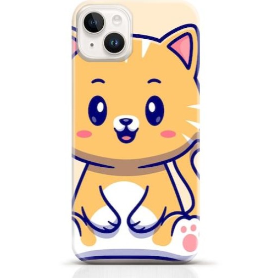 Cat iPhone 15 Plus case Style 25