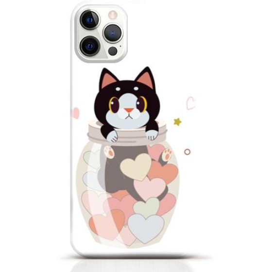 Cat iPhone 15 Pro case Style 7