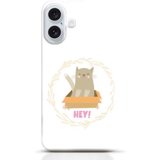 Cat iPhone 16 case Style 4