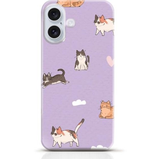 Cat iPhone 16 Plus case Style 5