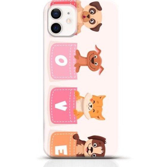 Dog iPhone 12 mini case Style 23