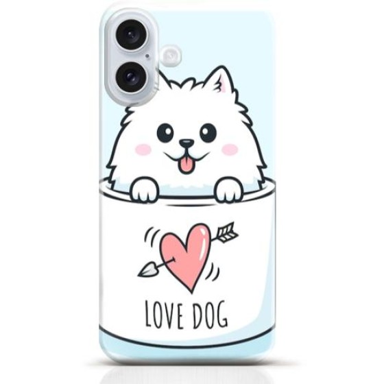 Dog iPhone 16 Plus case Style 20