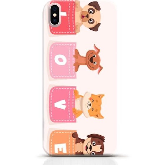 Dog iPhone XS case Style 23
