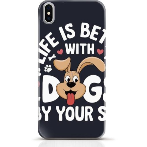 Dog iPhone XS case Style 3