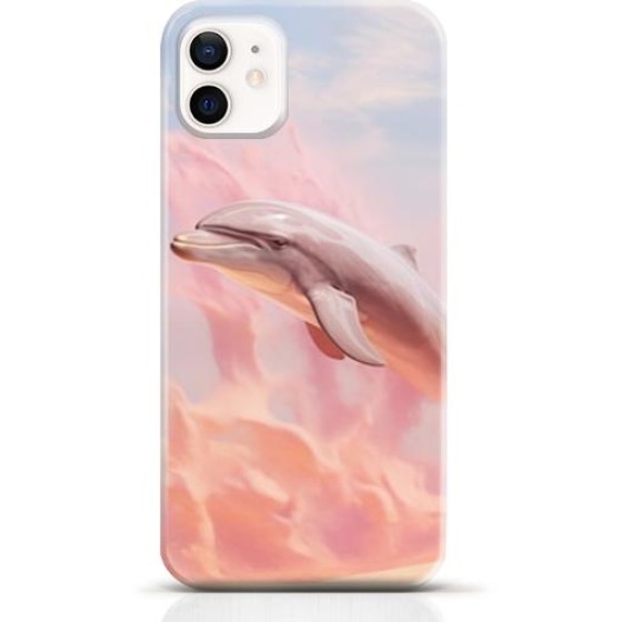 Dolphin iPhone 12 mini case Style 12