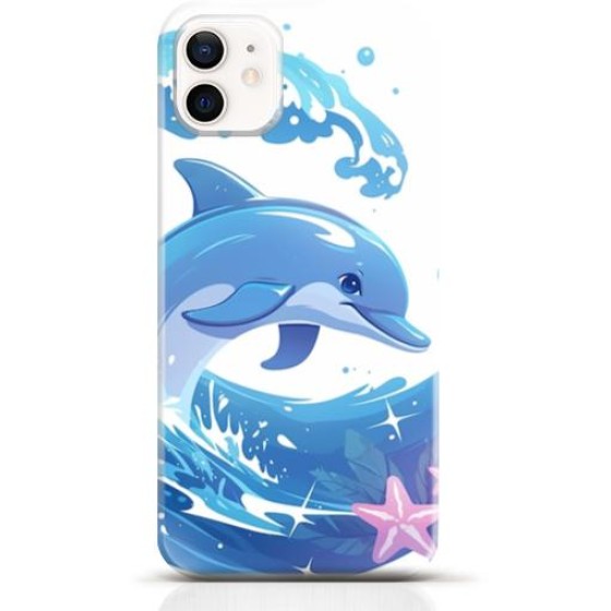 Dolphin iPhone 12 mini case Style 16