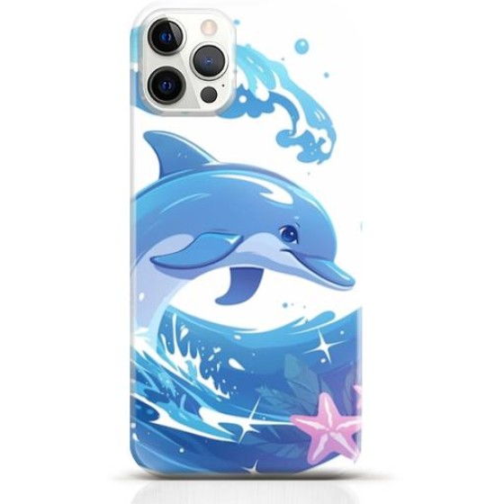 Dolphin iPhone 12 Pro case Style 16