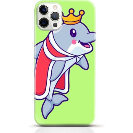 Dolphin iPhone 12 Pro case Style 24