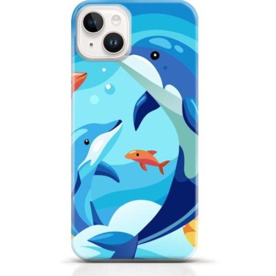 Dolphin iPhone 13 case Style 8