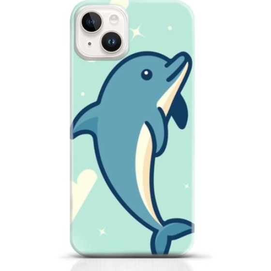 Dolphin iPhone 13 mini case Style 19