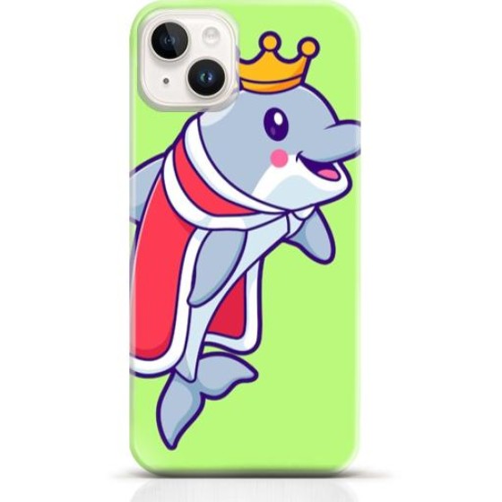 Dolphin iPhone 13 mini case Style 24