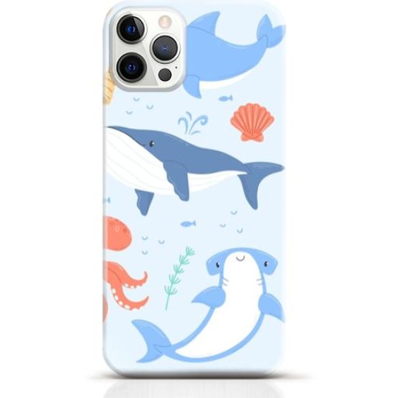 Dolphin iPhone 13 Pro case Style 9