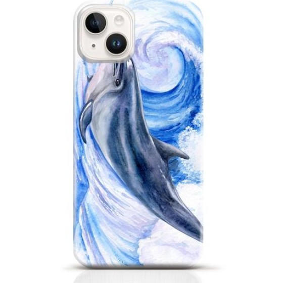 Dolphin iPhone 14 case Style 7