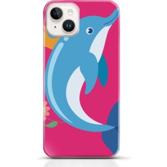Dolphin iPhone 15 case Style 10