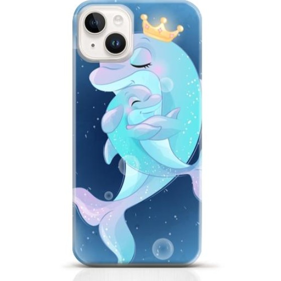 Dolphin iPhone 15 Plus case Style 25