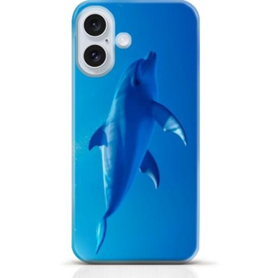 Dolphin iPhone 16 case Style 13
