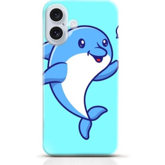 Dolphin iPhone 16 case Style 22