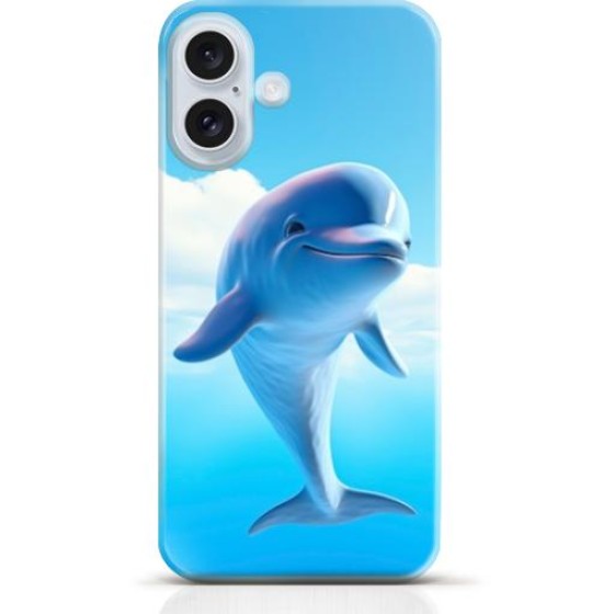 Dolphin iPhone 16 Plus case Style 1