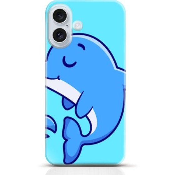 Dolphin iPhone 16 Plus case Style 23