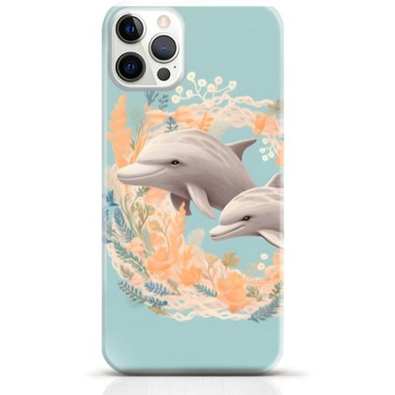 Dolphin iPhone 16 Pro case Style 3
