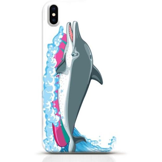 Dolphin iPhone X case Style 20
