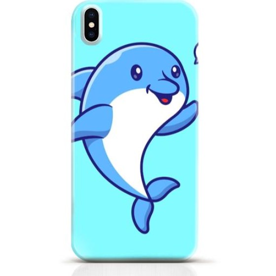 Dolphin iPhone X case Style 22