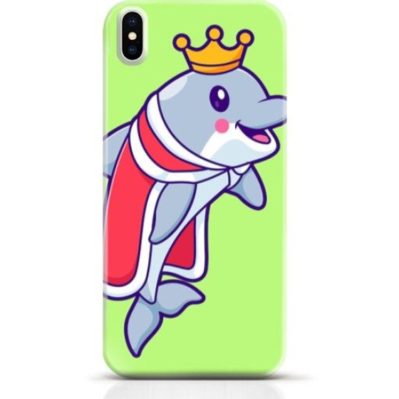Dolphin iPhone X case Style 24