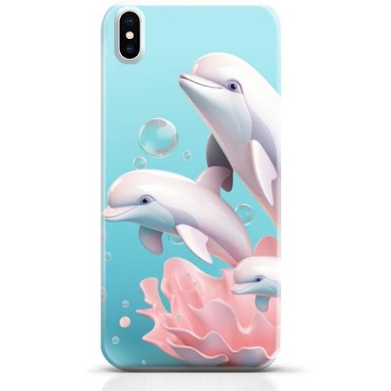 Dolphin iPhone X case Style 6