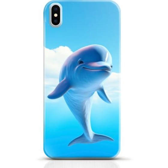 Dolphin iPhone XS case Style 1