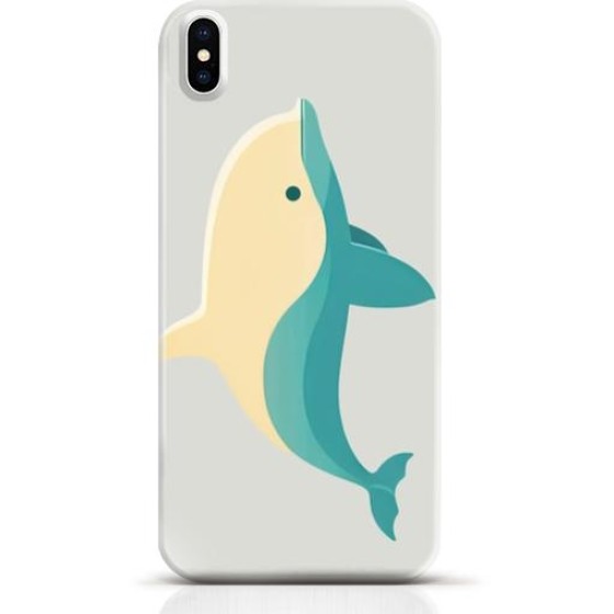 Dolphin iPhone XS case Style 11