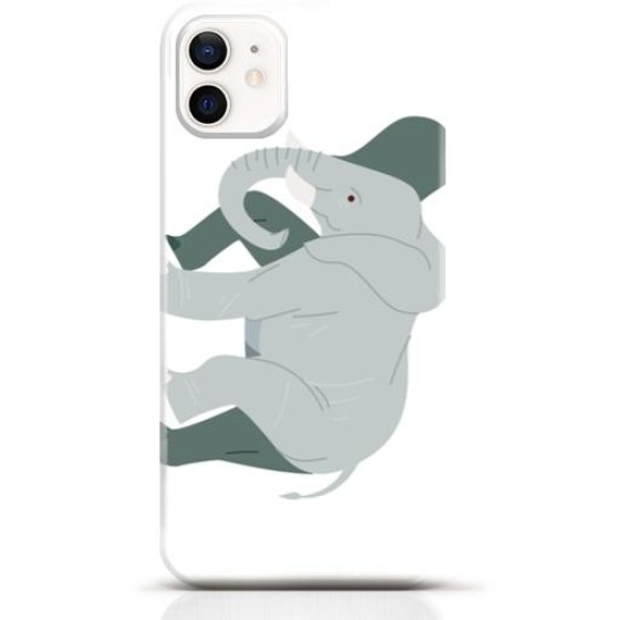 Elephant iPhone 12 mini case Style 13