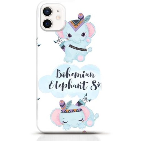 Elephant iPhone 12 mini case Style 5
