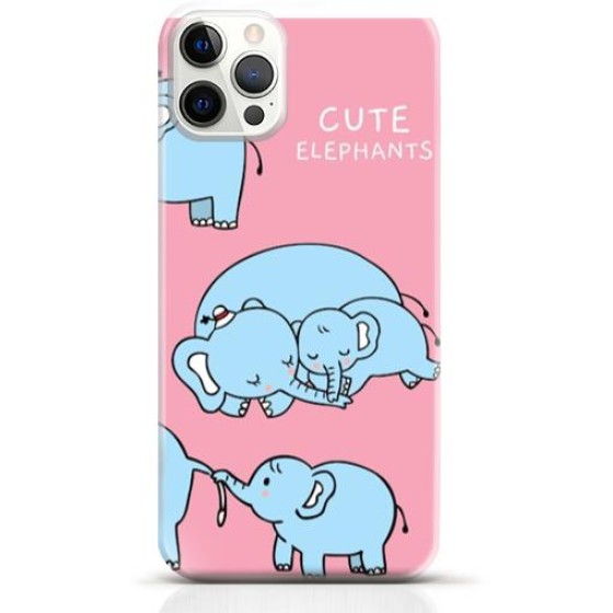 Elephant iPhone 12 Pro max case Style 12