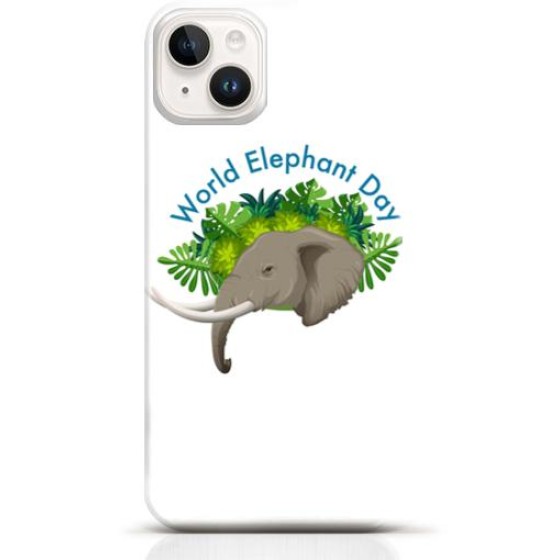 Elephant iPhone 15 Plus case Style 14