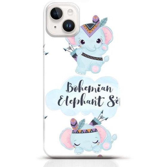 Elephant iPhone 15 Plus case Style 5