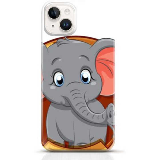 Elephant iPhone 15 Plus case Style 9
