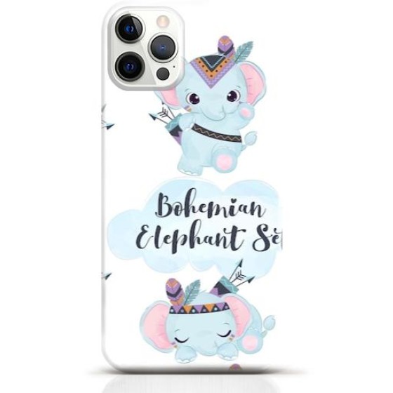 Elephant iPhone 15 Pro case Style 5