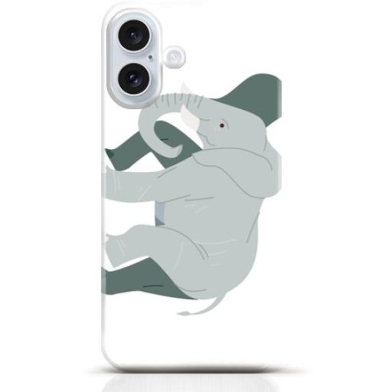 Elephant iPhone 16 case Style 13