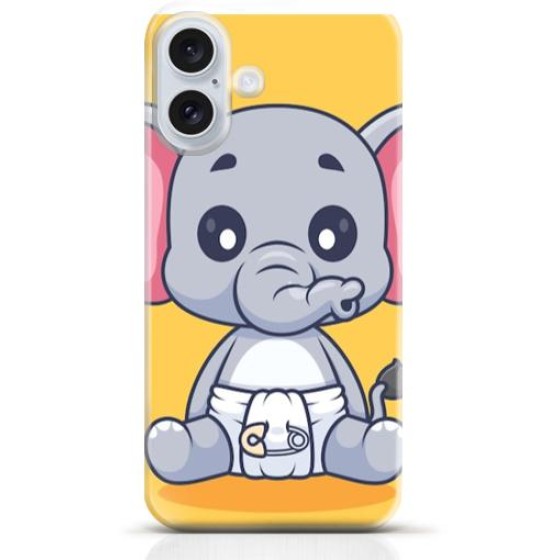 Elephant iPhone 16 case Style 22