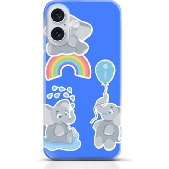 Elephant iPhone 16 case Style 8