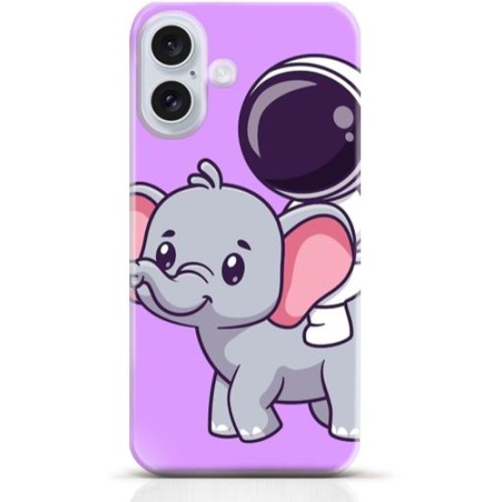 Elephant iPhone 16 Plus case Style 19