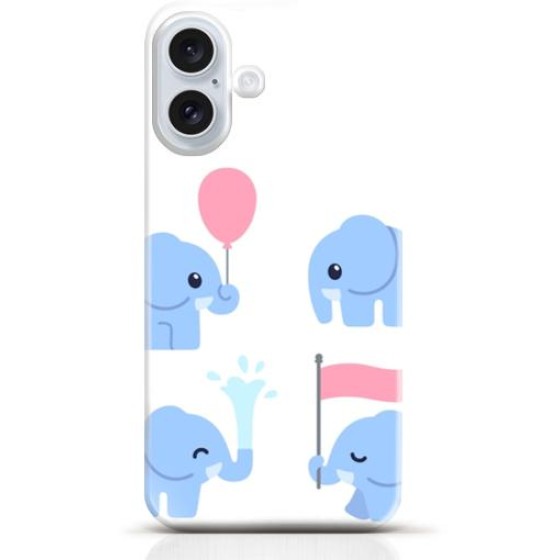Elephant iPhone 16 Plus case Style 21