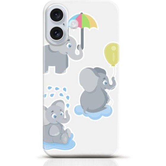 Elephant iPhone 16 Plus case Style 25