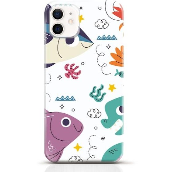 Fish iPhone 12 mini case Style 24