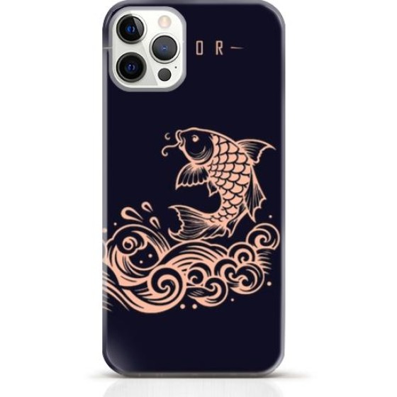 Fish iPhone 14 Pro case Style 3
